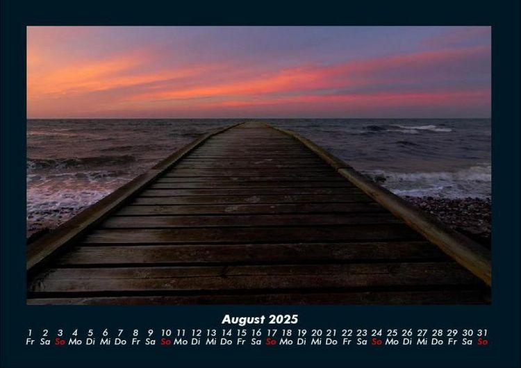 Produktbild: Sonnenuntergang 2025 Fotokalender DIN A4