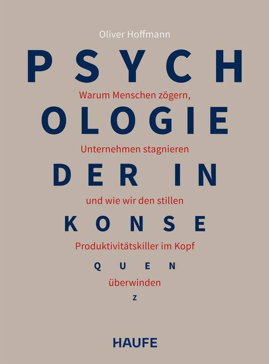 Produktbild: Psychologie der Inkonsequenz