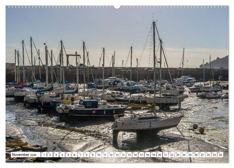 Produktbild: Jersey - Die Insel im &Auml;rmelkanal (hochwertiger Premium Wandkalender 2026 DIN A2 quer), Kunstdruck in Hochglanz