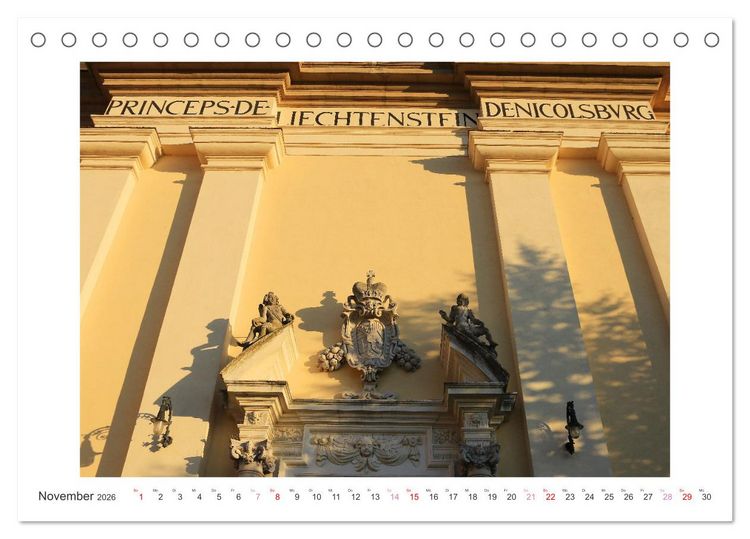 Produktbild: Lednice und Valtice in Tschechien (Tischkalender 2026 DIN A5 quer), CALVENDO Monatskalender