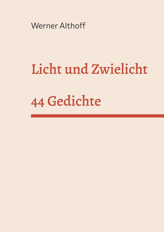 Produktbild: Licht und Zwielicht