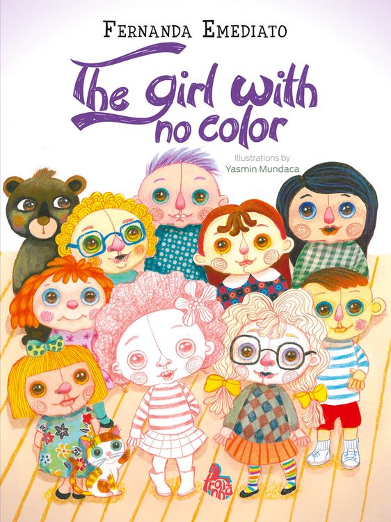 Produktbild: The Girl with no colour Bilingue