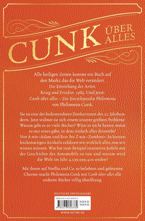 Produktbild: Cunk &uuml;ber alles &ndash; Die Encyclopaedia Philomena
