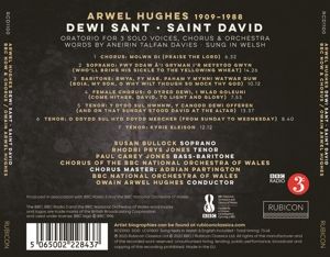 Produktbild: Arwel Hughes: Oratorio Dewi Sant