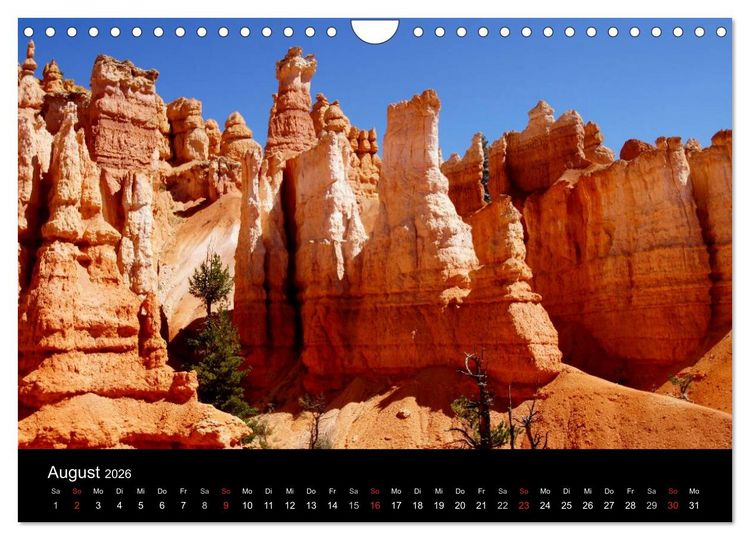 Produktbild: USA-S&uuml;dwesten von seiner sch&ouml;nsten Seite 2026 (Wandkalender 2026 DIN A4 quer), CALVENDO Monatskalender