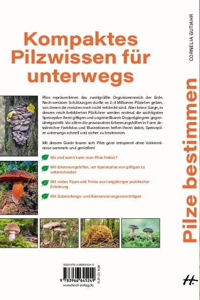 Produktbild: Pilze bestimmen - Der kleine Pilzf&uuml;hrer f&uuml;r Einsteiger und Fortgeschrittene