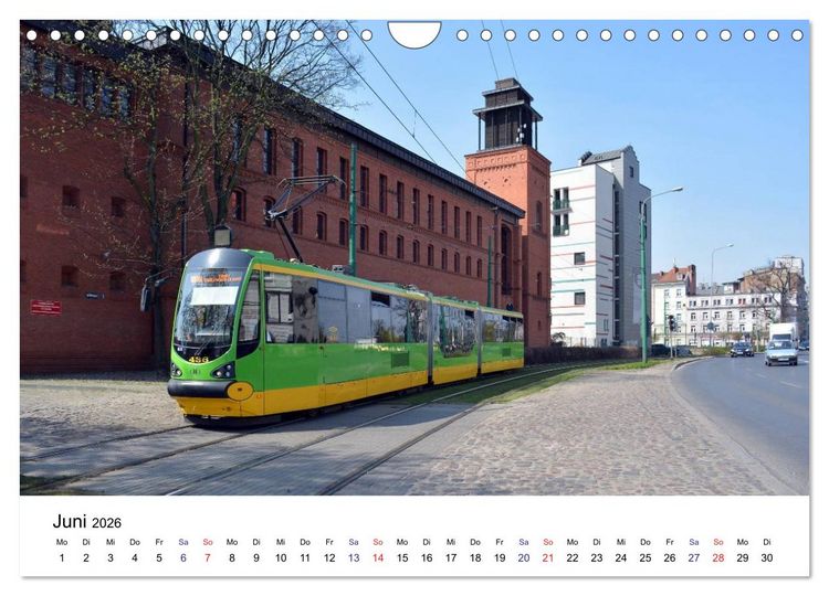 Produktbild: Stra&szlig;enbahnen in Europa (Wandkalender 2026 DIN A4 quer), CALVENDO Monatskalender