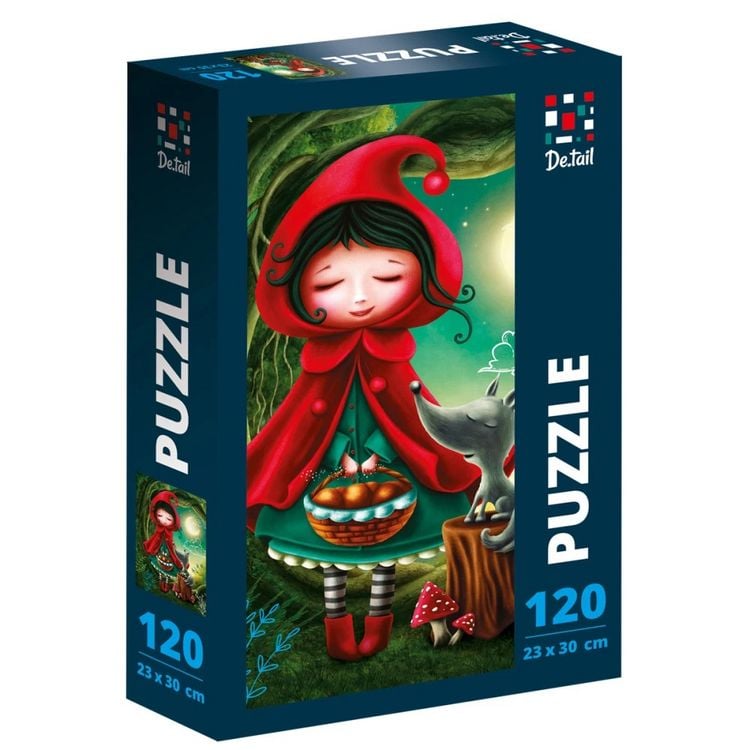 Produktbild: Puzzle De.tail Ein M&auml;dchen und der Wolf DT100-11