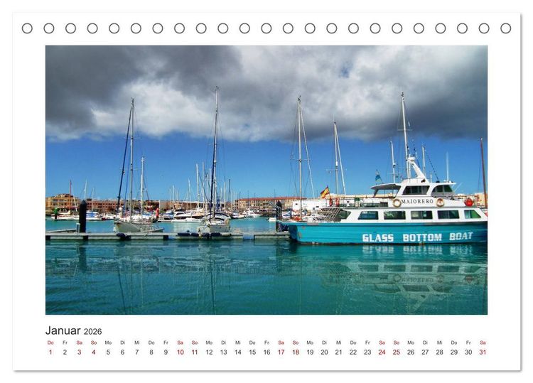 Produktbild: Fuerteventura - Bildsch&ouml;n (Tischkalender 2026 DIN A5 quer), CALVENDO Monatskalender