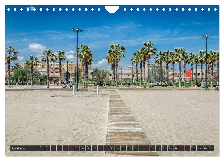 Produktbild: Valencia - Stadt am Turia (Wandkalender 2026 DIN A4 quer), CALVENDO Monatskalender