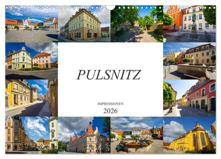 Produktbild: Pulsnitz Impressionen (Wandkalender 2026 DIN A3 quer), CALVENDO Monatskalender