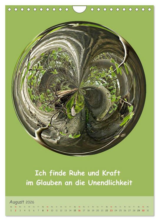 Produktbild: Meditative Natur (Wandkalender 2026 DIN A4 hoch), CALVENDO Monatskalender
