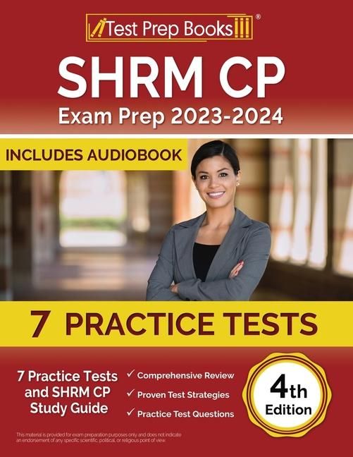 Produktbild: SHRM CP Exam Prep 2024-2025