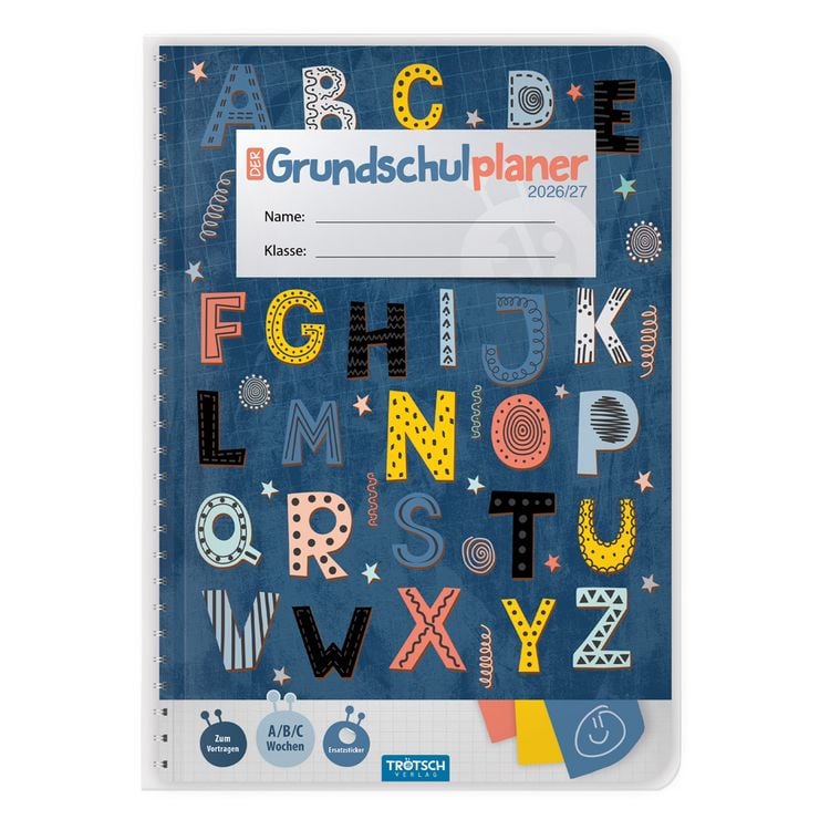Produktbild: TR&Ouml;TSCH - Grundschulplaner Buchstaben 26/27