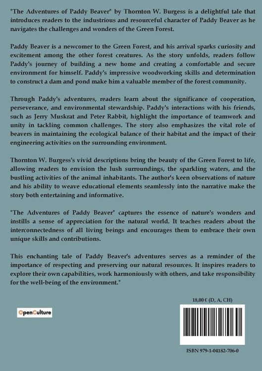 Produktbild: The Adventures of Paddy Beaver