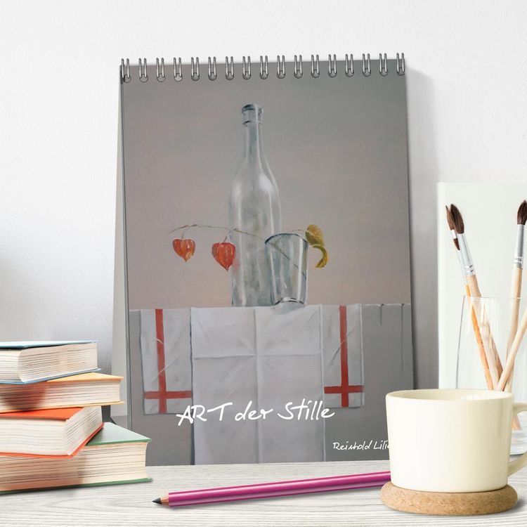 Produktbild: ART der Stille (Tischkalender 2026 DIN A5 hoch), CALVENDO Monatskalender