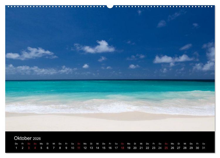 Produktbild: Traumstr&auml;nde (hochwertiger Premium Wandkalender 2026 DIN A2 quer), Kunstdruck in Hochglanz