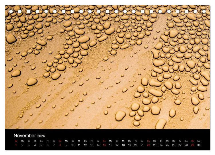 Produktbild: Lamborghini im Regen (Tischkalender 2026 DIN A5 quer), CALVENDO Monatskalender