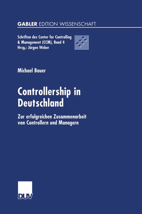 Bild vom Artikel Controllership in Deutschland vom Autor Michael Bauer