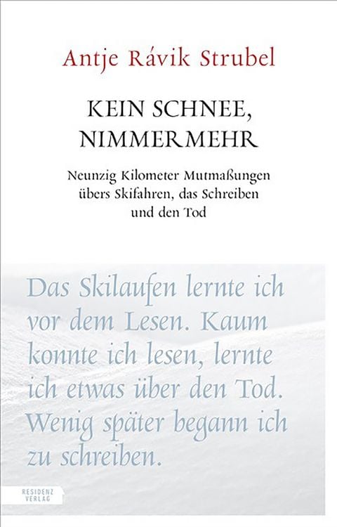 Produktbild: Kein Schnee, nimmermehr