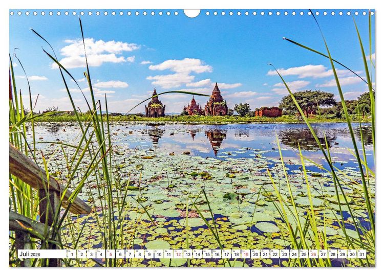 Produktbild: Unterwegs in S&uuml;dostasien (Wandkalender 2026 DIN A3 quer), CALVENDO Monatskalender