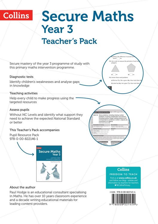 Produktbild: Secure Year 3 Maths Teacher's Pack
