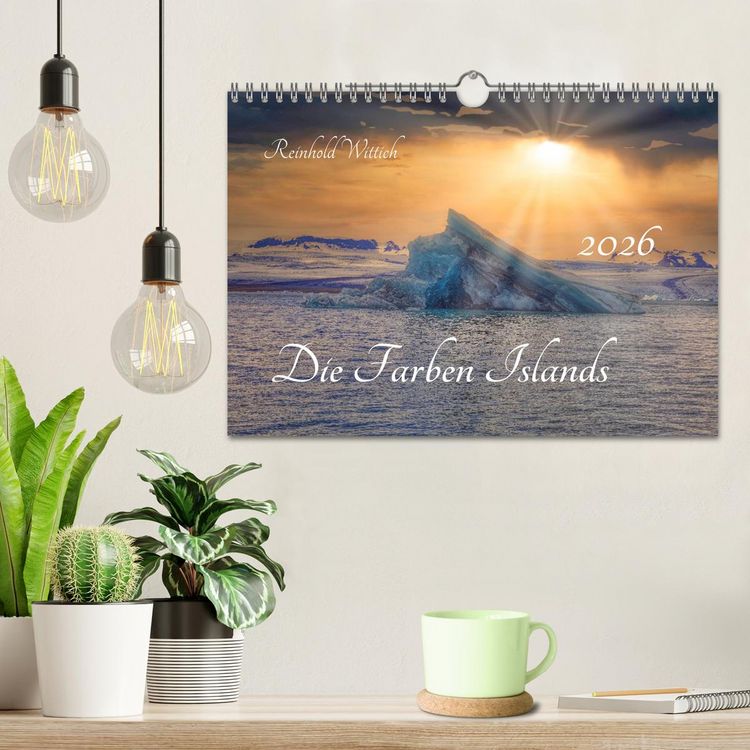 Produktbild: Die Farben Islands (Wandkalender 2026 DIN A4 quer), CALVENDO Monatskalender