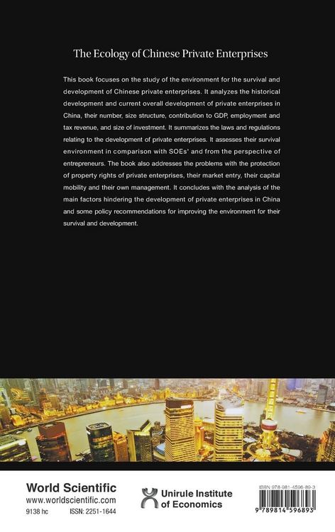 Produktbild: Ecology Of Chinese Private Enterprises, The