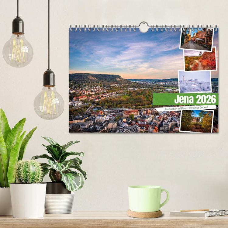 Produktbild: Jena - Faszination in Bildern (Wandkalender 2026 DIN A4 quer), CALVENDO Monatskalender