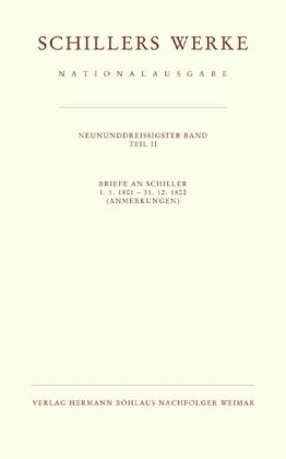 Produktbild: Schillers Werke. Nationalausgabe
