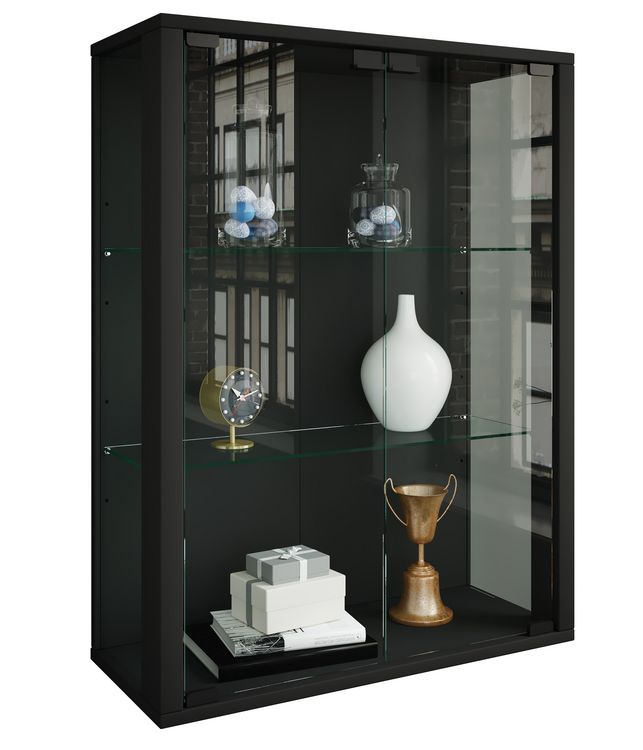 Produktbild: Wandvitrine H&auml;ngevitrine Glasvitrine Glas Udina M