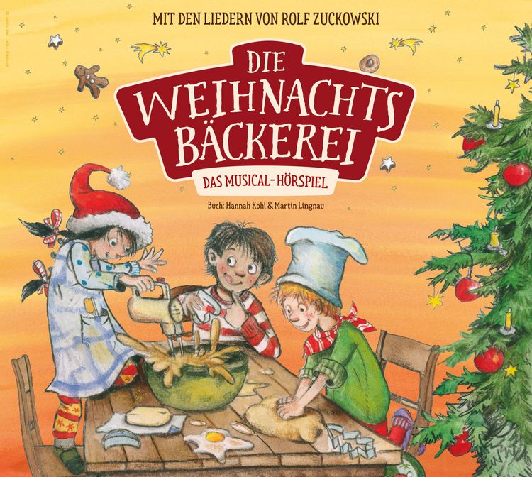 Produktbild: Die Weihnachtsb&auml;ckerei - Das Musical-H&ouml;rspiel mit den Liedern von Rolf Zuckowski