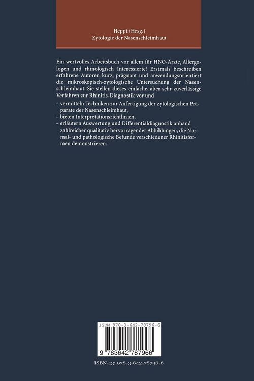 Produktbild: Zytologie der Nasenschleimhaut