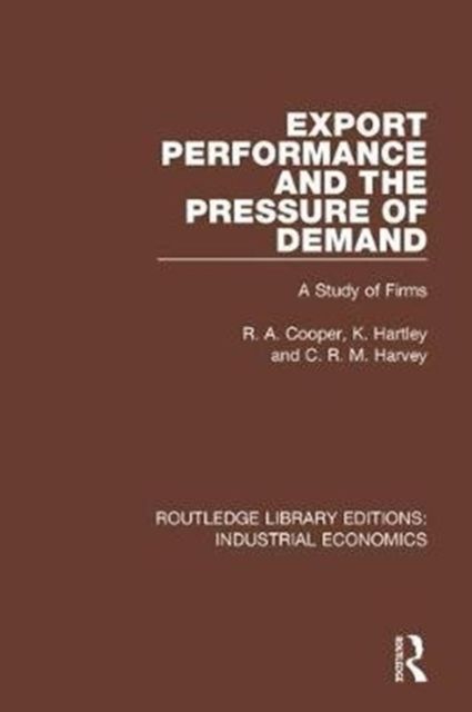 Produktbild: Export Performance and the Pressure of Demand