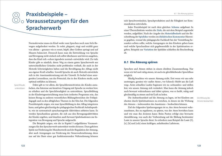 Produktbild: Handbuch Sprache und Bewegung