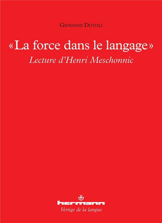 Produktbild: La force dans le langage