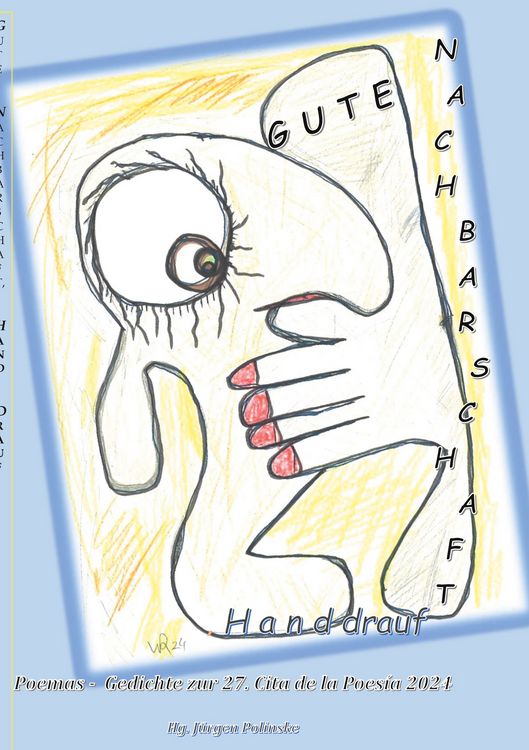 Produktbild: Gute Nachbarschaft, Hand drauf - Buena vecindad, apret&oacute;n de manos