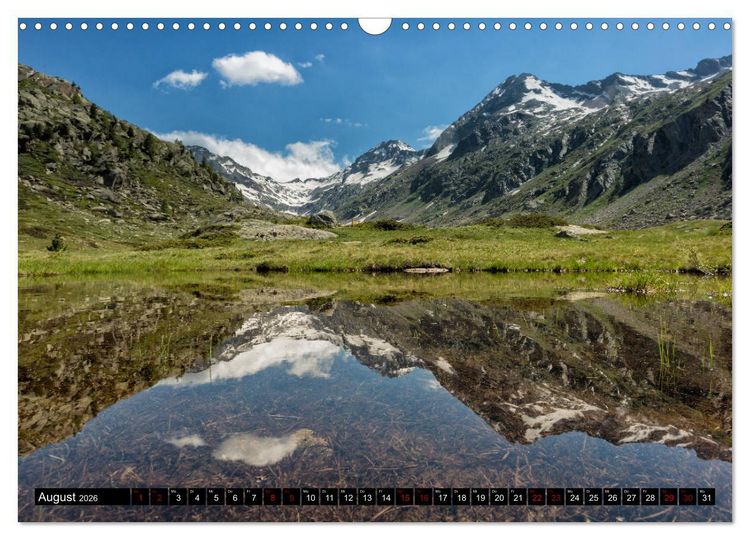 Produktbild: Nationalpark Gran Paradiso (Wandkalender 2026 DIN A3 quer), CALVENDO Monatskalender