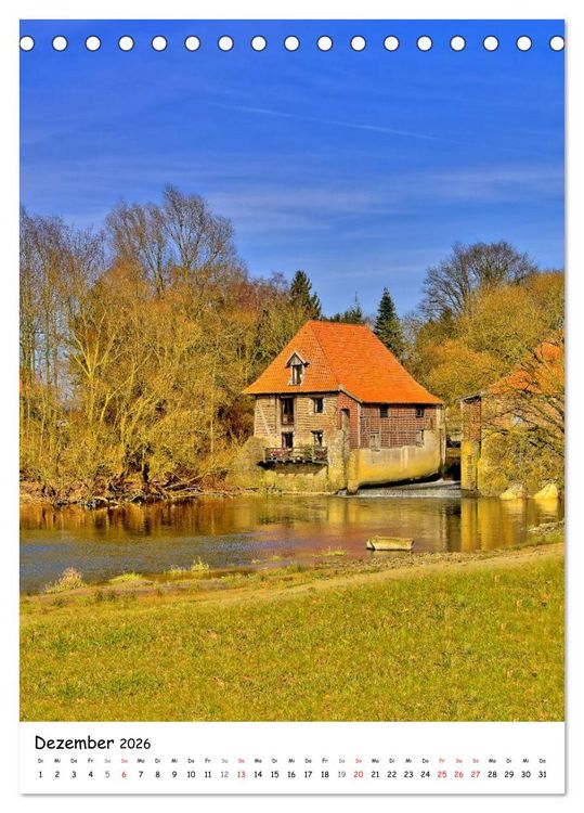 Produktbild: Kreis Coesfeld im M&uuml;nsterland (Tischkalender 2026 DIN A5 hoch), CALVENDO Monatskalender