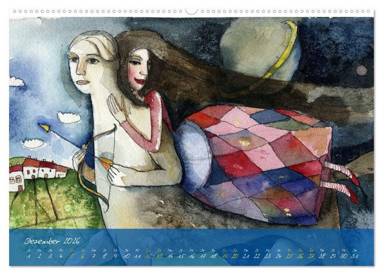 Produktbild: Im Wandel der Sterne (hochwertiger Premium Wandkalender 2026 DIN A2 quer), Kunstdruck in Hochglanz