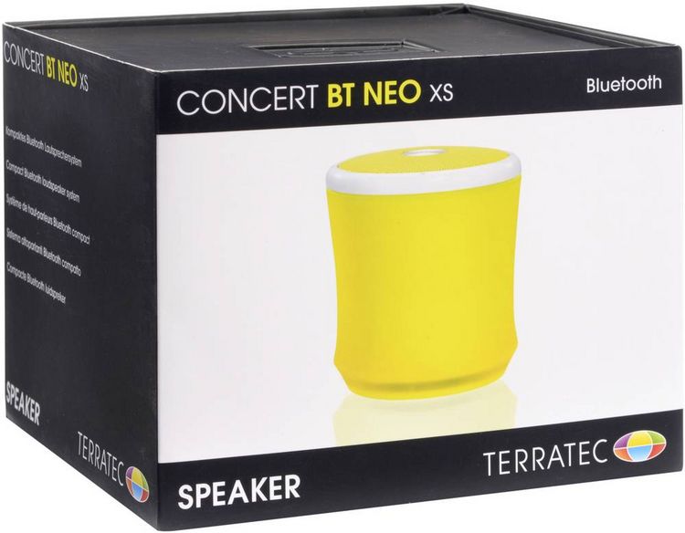 Produktbild: Terratec CONCERT NEO XS Bluetooth&reg; Lautsprecher Freisprechfunktion Gelb