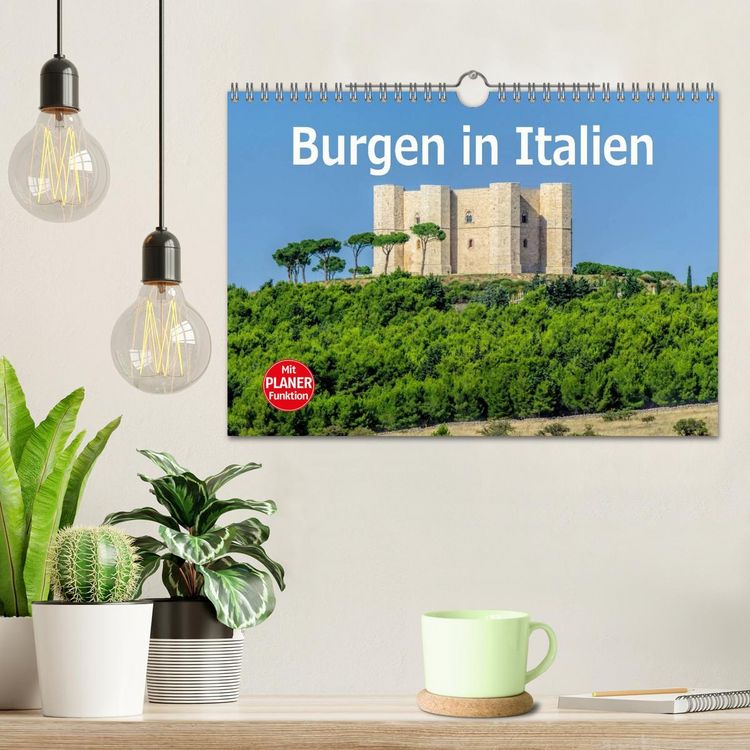 Produktbild: Burgen in Italien (Wandkalender 2026 DIN A4 quer), CALVENDO Monatskalender