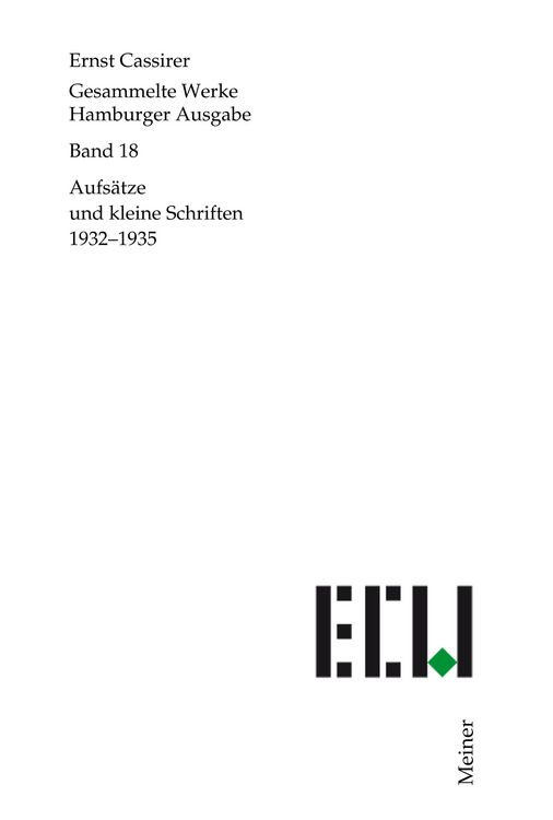 Produktbild: Aufs&auml;tze und kleine Schriften 1932-1935