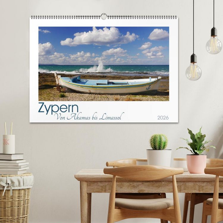Produktbild: Zypern. Von Akamas bis Limassol (Wandkalender 2026 DIN A2 quer), CALVENDO Monatskalender