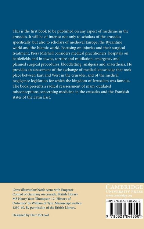 Produktbild: Medicine in the Crusades