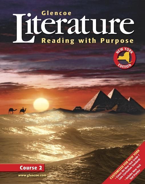 Produktbild: Glencoe Literature: Reading with Purpose, Course Two, New York Student Edition