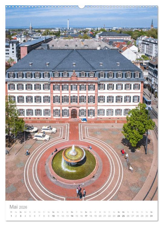 Produktbild: Meine Stadt Darmstadt (hochwertiger Premium Wandkalender 2026 DIN A2 hoch), Kunstdruck in Hochglanz