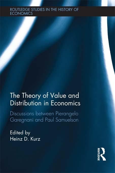 Produktbild: The Theory of Value and Distribution in Economics