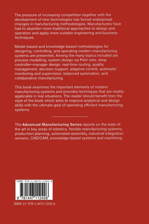 Produktbild: Computer-Assisted Management and Control of Manufacturing Systems