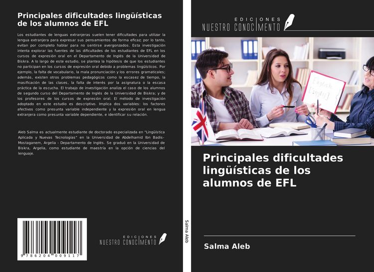 Produktbild: Principales dificultades ling&uuml;&iacute;sticas de los alumnos de EFL